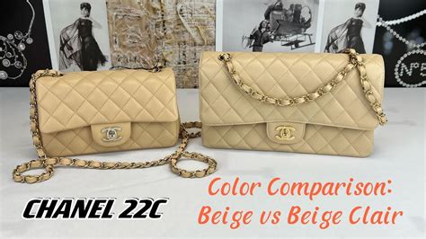 chanel beige vs beige clair|chanel beige colors.